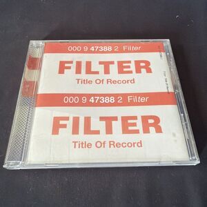 Filter : Title Of The Record CD (1999)